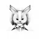 mental health ribbon around cross  tattoo design idea