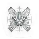 Valknut Symbol tattoo design idea