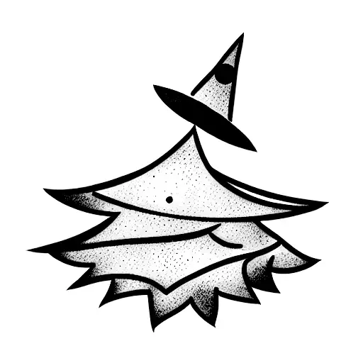 little prince on top of the tree tattoo design idea