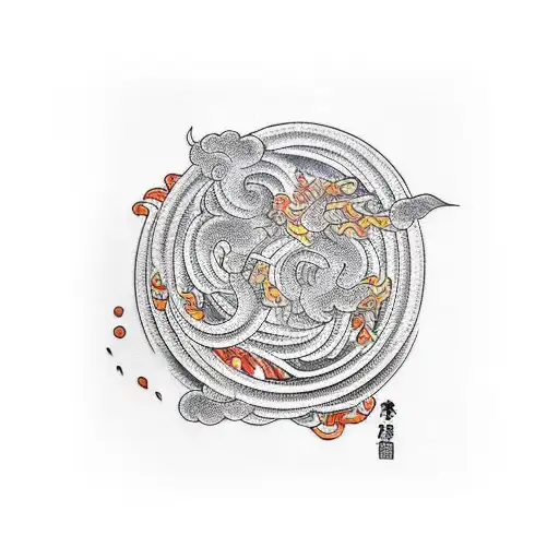 noodles or no noodles? tattoo design idea