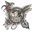 love wasn't enough tattoo design idea