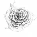 Celtic Rose tattoo design idea