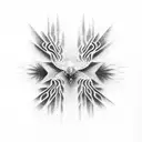 Invisible touch Genesis tattoo design idea