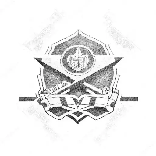 special forces green beret tattoo design idea