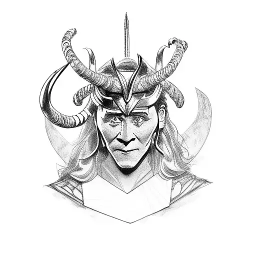 loki tattoo design idea