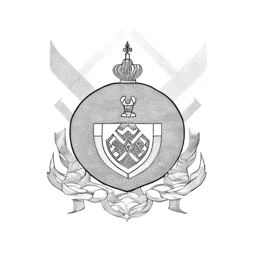 Combine elements from Ukraine and Israel flags to create a unique design tattoo design idea