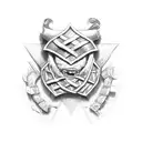 Fighting Irish tattoo design idea