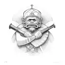 Fighting Irish tattoo design idea