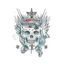 mały czarny tatuaż na żebrach tattoo design idea
