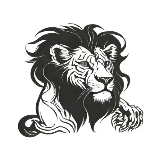 Daniel in the lion's den Unterarm tattoo design idea