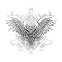 omen valorant tattoo design idea