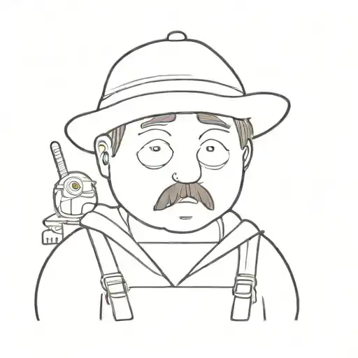 cartman separate tattoo design idea