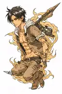 eren Yeager eyes tattoo design idea