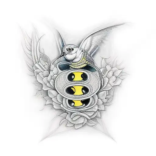 serotonin tattoo design idea