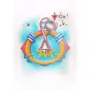 serotonin chemical compound tattoo design idea