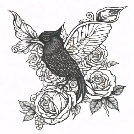 panic at the disco pretty odd tattoo design idea