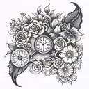 panic at the disco pretty odd tattoo design idea