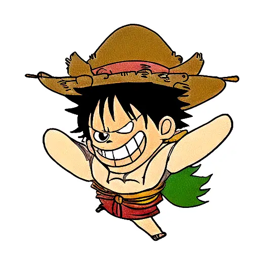 one piece, luffy, kaido, zoro, king, momonosuke,  tattoo design idea