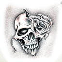 Grim Reaper tattoo design idea