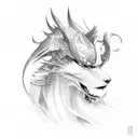 Aizen Sosuke tattoo design idea