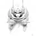 Aizen Sosuke tattoo design idea