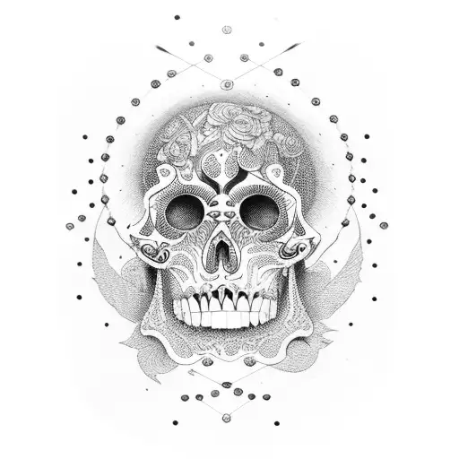 memento mori memento vivere  tattoo design idea
