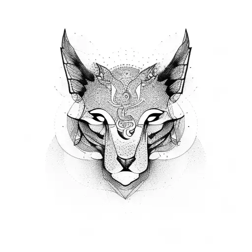 stoic meditation space  tattoo design idea