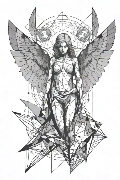 truth , grace , falling angle   tattoo design idea