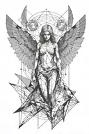 truth , grace , falling angle   tattoo design idea