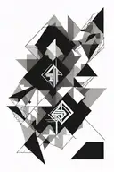 truth , grace , falling angle   tattoo design idea