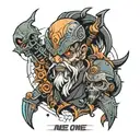 game characters tattoo design idea