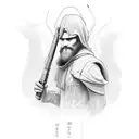 the name elijah tattoo design idea