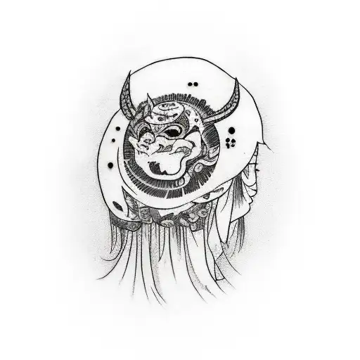 depression survivor with existing anxiety and hurt tattoo design idea