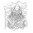 depression survivor with existing anxiety and hurt tattoo design idea