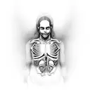 Nirvana in utero tattoo design idea