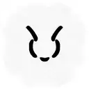 smiley face minimal with text 'B Positive' tattoo design idea