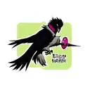 Raven tattoo design idea