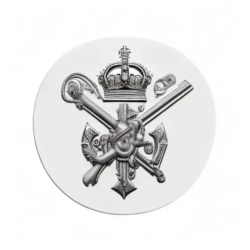 Royal marine  tattoo design idea