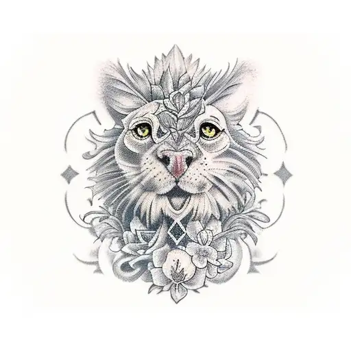 vlaamse leeuw tattoo design idea