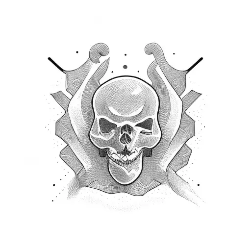 trust no one tattoo design idea