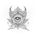 trust no one tattoo design idea