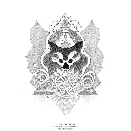 amor gratitud y protección  tattoo design idea
