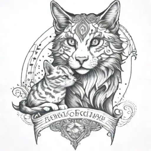 Best friend suicide tribute, date 7/4/2024. She liked Norse mythology, she was a good listener and she loved cats and dogs. tattoo design idea