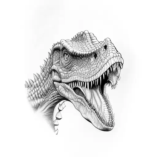 Jurassic park tattoo design idea