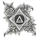 alcoholics anonymous   tattoo design idea