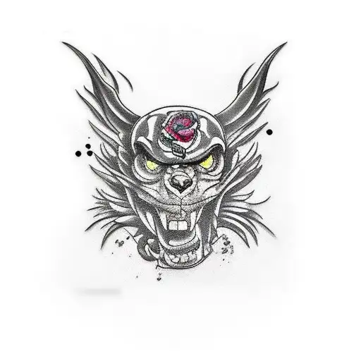 knuckle tattoo irezumi style tattoo design idea