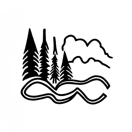 wild west tattoo design idea