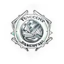 teclas WASD saindo da pele tattoo design idea