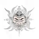 biblical angels  tattoo design idea