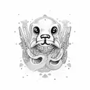 Colt 45 tattoo design idea